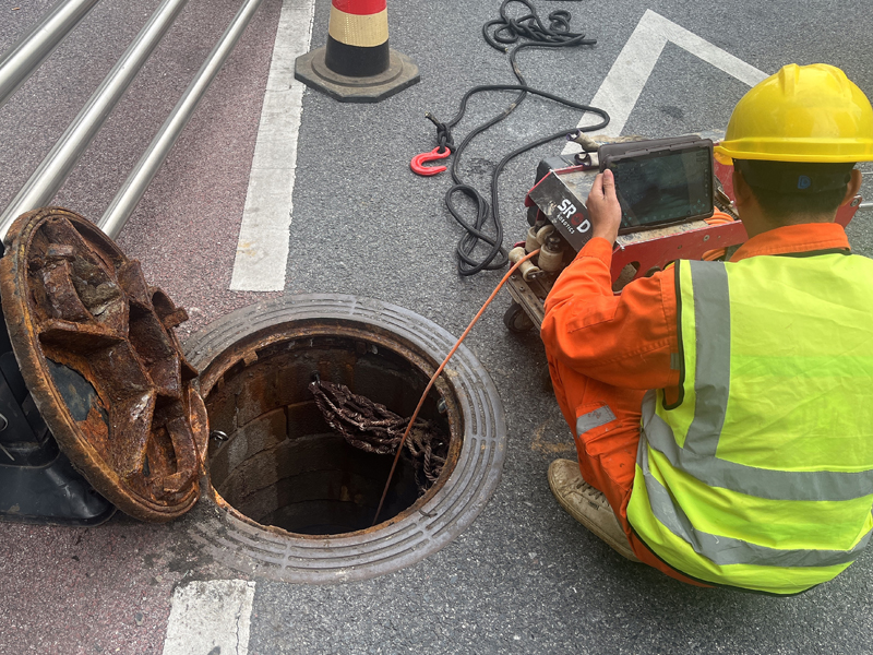 雨花台市政管道内窥检测